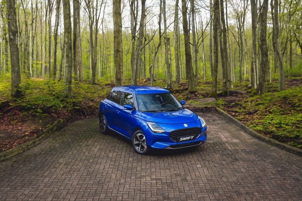 SWIFTLY DOES IT: Suzuki Swift hybrid supermini is capable of returning up to 64.2mpg