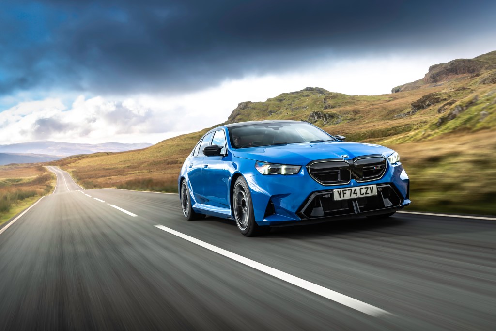 HAVING IT LARGE: The new 727bhp BMW M5 is the most powerful M car ever