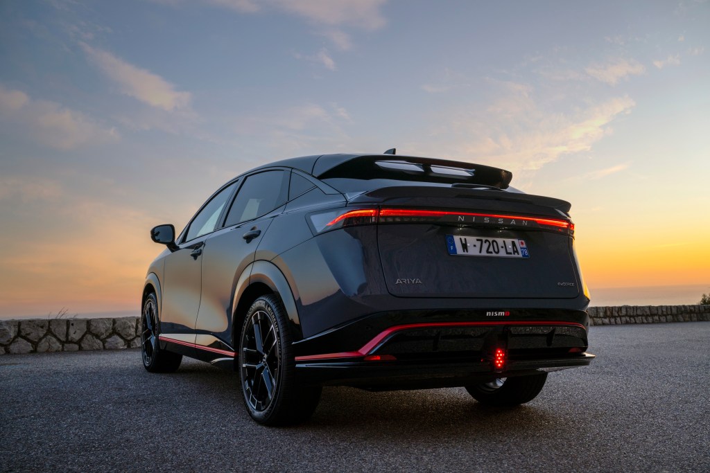 Nissan Ariya NISMO features dual motors, all-wheel drive and combined output of 429bhp and 600Nm of torgue 
